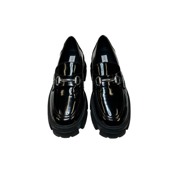Steve Madden Platform Horse Bit Trifecta Loafers Shoes Sz 8.5 - Picture 4 of 13